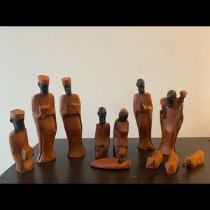 Nativity Scene African Tanzania Africa Black